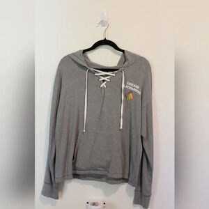 Chicago Blackhawks women's pullover lacefront lightweight sweater